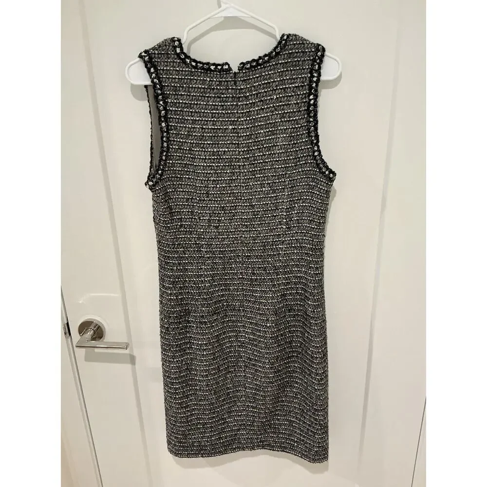 CHANEL tweed dress